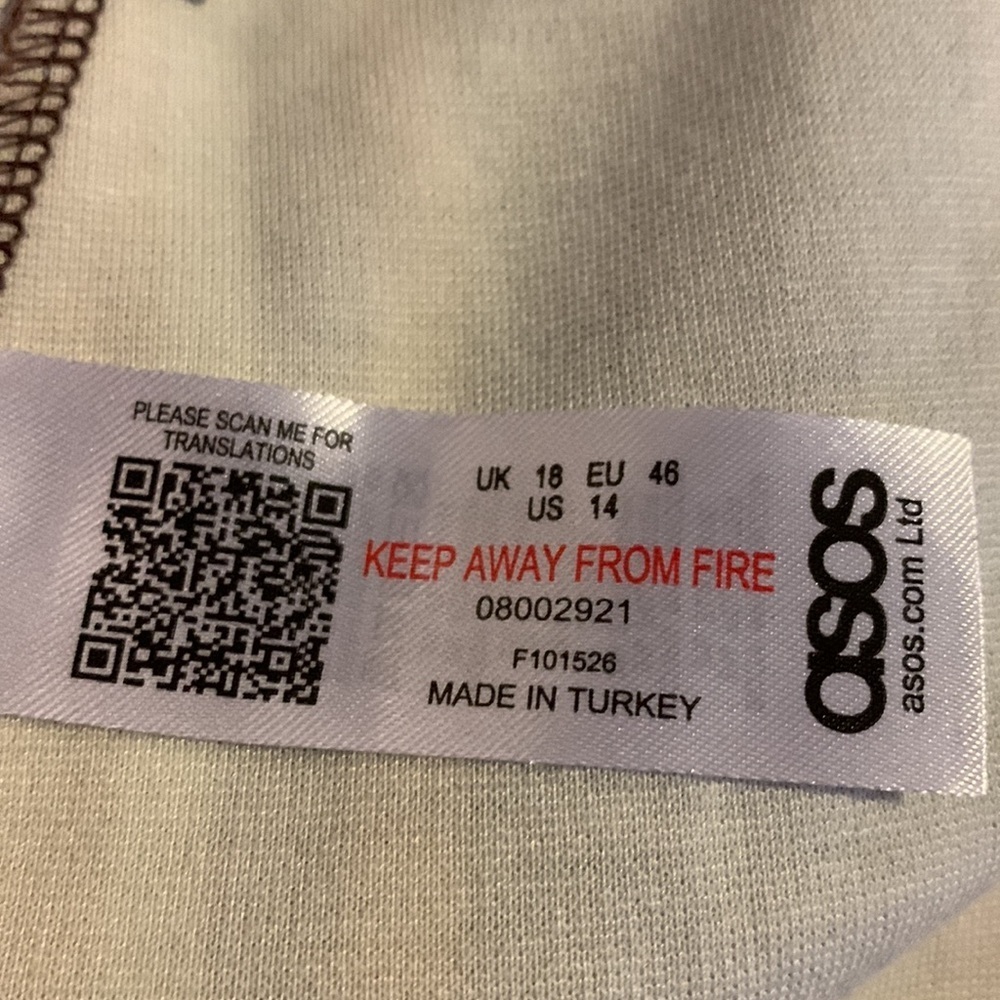 ASOS Multi-Coloured Striped Cropped Pants - Picture 7 of 8